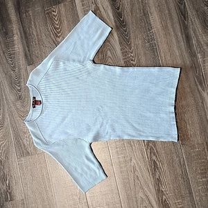 🦩 YOU rib knit, short sleeve Sweater 🦩